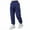 Navy#1013, variant on LIIPEE Girl Boy Down Pants Warm Solid Color Elastic Waist Snow Trousers With Pockets Child Comfort Picnic Stretch Street Outdoor Hiking Pants,Navy,10-12 Years