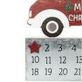 thumbnail image 6 of Northlight Merry Christmas Truck Wooden Advent Calendar - 9", 6 of 6