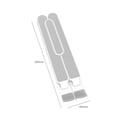 thumbnail image 2 of Soporte para computadora portátil Soporte plegable para computadora portátil Soporte de enfriamiento para tableta Negro, 2 of 8