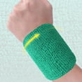 thumbnail image 5 of Sijiali 2Pcs Wristbands Absorb Sweat Towel Wrist Protector for Badminton Tennis Sport, 5 of 10