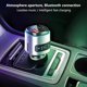 thumbnail image 3 of Transmisor Fm Bluetooth V5.0 para coche, Qc3.0 y adaptador Bluetooth inalámbrico con retroiluminación LED, reproductor de música/Kit de coche con llamadas manos libres, 3 of 5