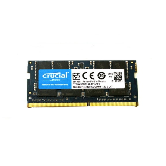 CT8G4SFD824A.M16FE1 Crucial OEM 8GB DDR4-2400 SODIMM 1.2V CL17 Memory Module