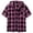J-Pink185, variant on JAJAHO Girls Flannel Shirt Kids Plaid Hoodie Short Sleeve Button Down Shirts For 4-14 Years