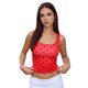thumbnail image 1 of Camiseta sin mangas para mujer con estampado de lunares, cuello redondo, corte ajustado, ligera y transpirable, ideal para el verano., 1 of 9