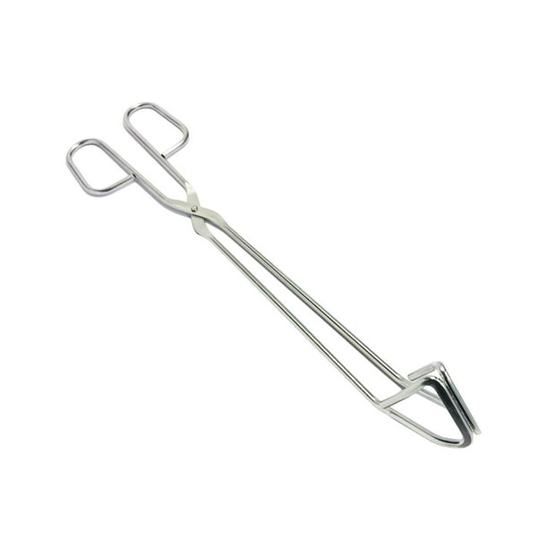 Pinzas para alimentos de acero inoxidable, utensilios de cocina, pinzas para pan profesionales multiusos 30 centimetros