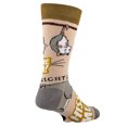 thumbnail image 4 of Oooh Yeah Men's Funny Crew Socks, Anything is Possumble, Colorful Dress Socks, One Size, 4 of 5