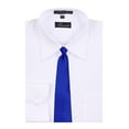 thumbnail image 2 of Boys Textured 14 inch Solid Zipper Necktie Ties, 2 of 2