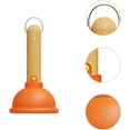 thumbnail image 2 of Toilet Plunger Night Light Decoration Versatile Gift for Indoor Hanging with Night Tone Lighting, 2 of 5