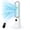 White, variant on Advwin Bladeless Tower Fan, Quiet Cooling Air Circulator with 60° Oscillation, 24 Speeds, White+Silver