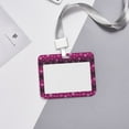 thumbnail image 6 of Cauagu Snowflakes And Christmas for ID Badge Holder,Badge Holder with Windows Key Card Work Badge Sleeve for Office/ Factory/ID Credit Cards/Proximity Key Cards, 6 of 7