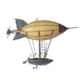 thumbnail image 1 of Steampunk Airship Metal Model, 1 of 3