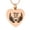 Rose, variant on Always in My Heart Wings Print Heart Urn Pendant Memory Necklace for Cremation Ashes Holder Memorial Jewelry