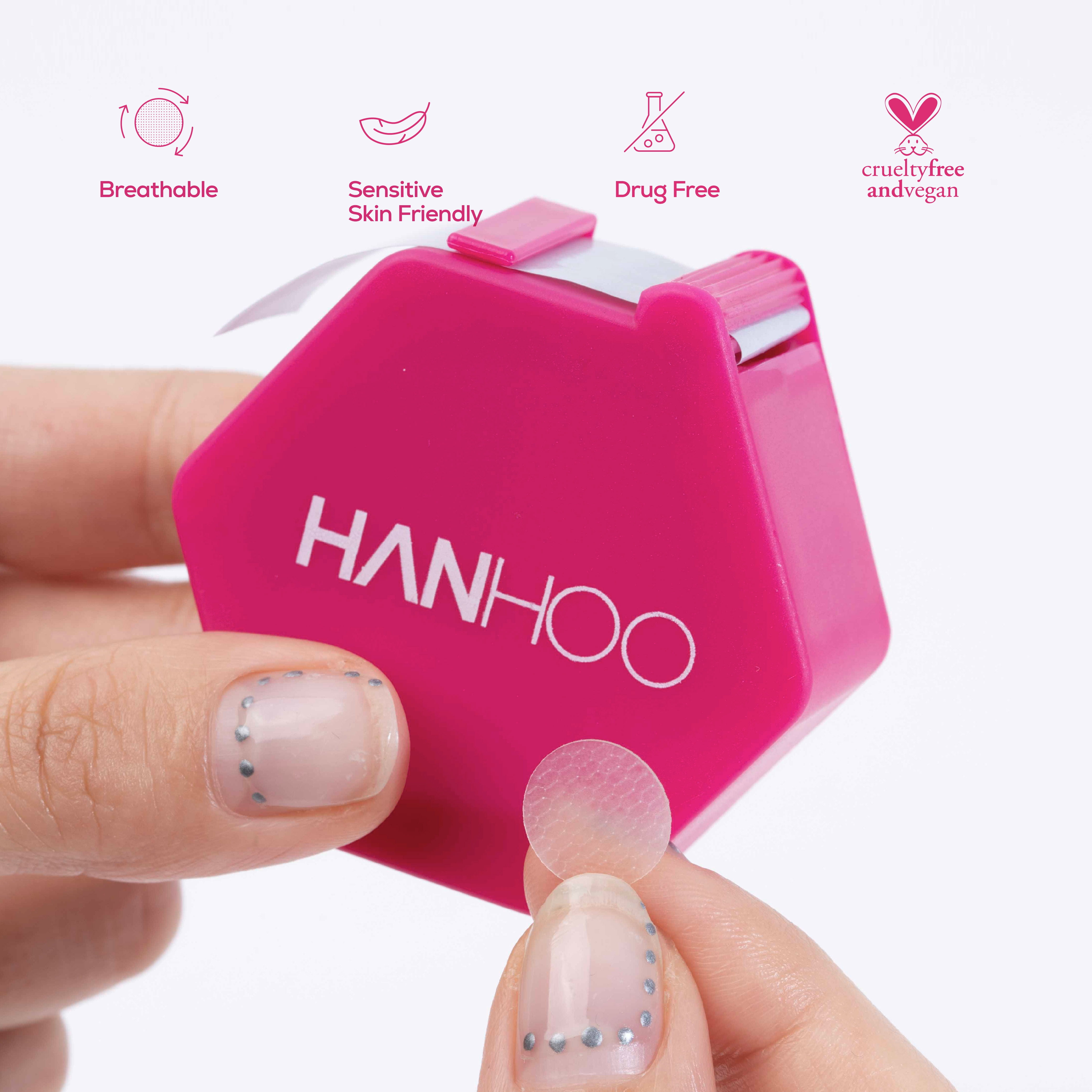 (2 pack) Hanhoo On The Go Hydrocolloid Acne Patch Roll, All Skin Types, 108 Ct.