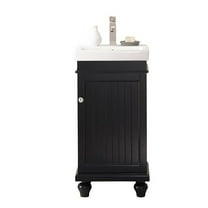Furniture Indoor Home Decorative Bathroom, Washroom, Kitchen 18" Espresso Sink Vanity