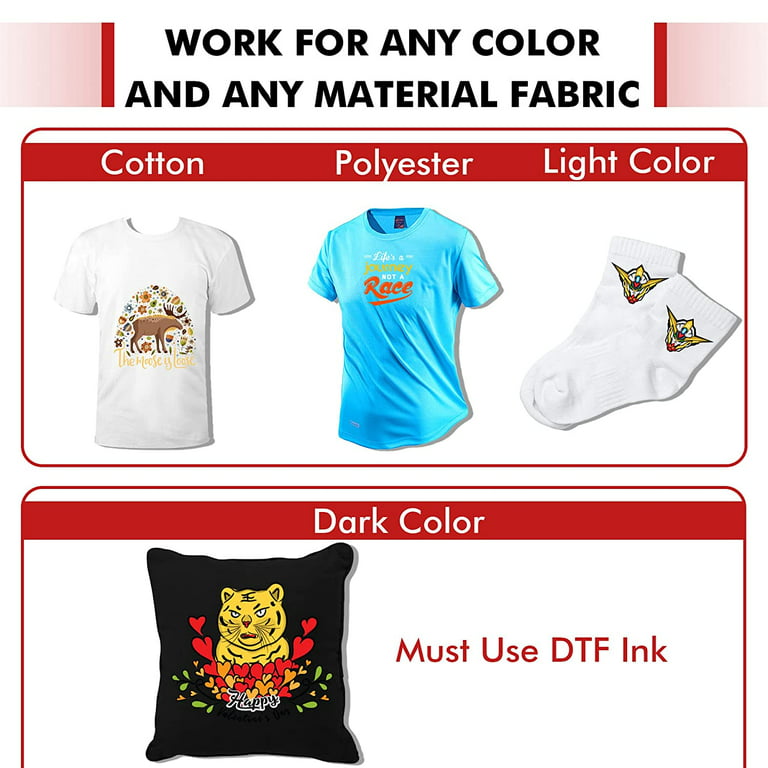 How to Use DTF Powder? How to Customize all Types and Colors of Fabrics  with DFT Printing 