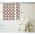 thumbnail image 5 of Ambesonne Floral Peel & Stick Wallpaper for Home, Rose Catmint Peony Print, 13"x72", Burgundy Lavender Pink, 5 of 5