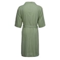 thumbnail image 7 of yunLCZ Under $10 night shirts for women sleepwear Womens Pajamas Short Sleeve Loungewear Two-Piece Sleepwear Button-Down Pj Set Beige L, 7 of 7