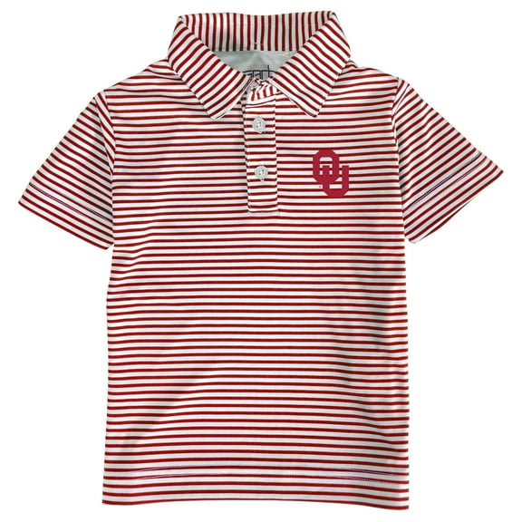 Toddler Garb Crimson/White Oklahoma Sooners Carson Polo