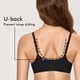 thumbnail image 2 of Sostén DELMIRA con Cierre Frontal Sin Costuras Talla Grande 38C Negro, 2 of 7