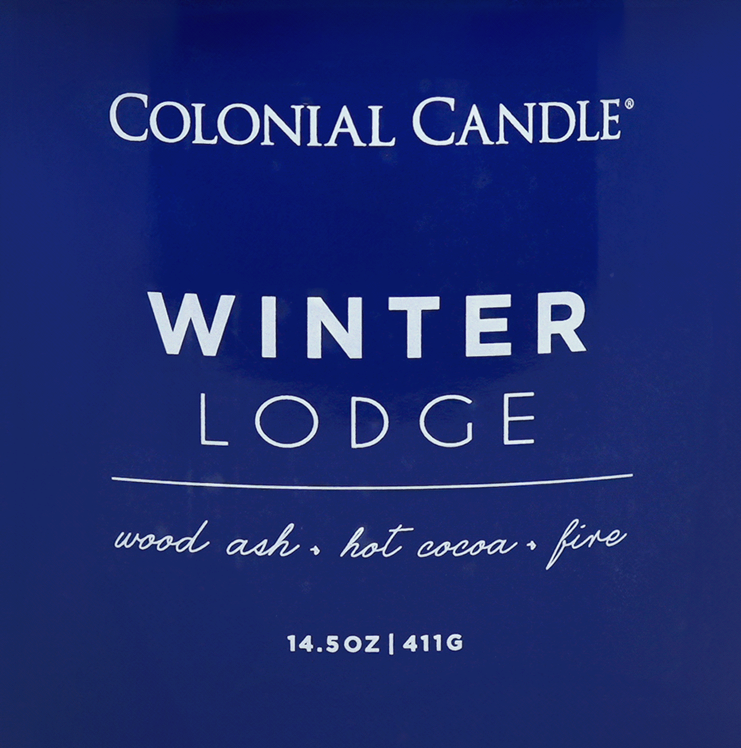 Colonial Candle Winter Lodge 14.5oz 3 Wick Candle, Green