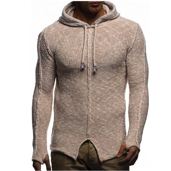 XMMSWDLA 2022 Clearance Men Tops Hooded Sweater Printed Casual Pullover Hooded Sweater Long Sleeve Sweater
