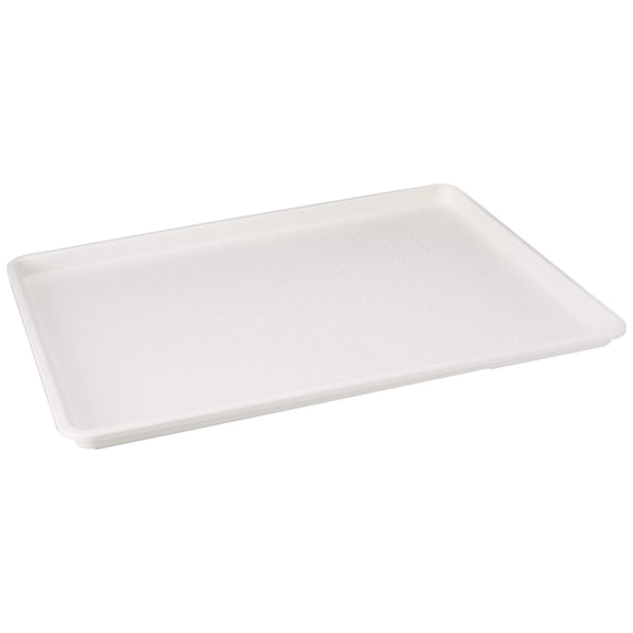 Winco 18 x 26 Inch Plastic Tray White