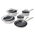 thumbnail image 4 of Henckels Paradigm Ceramic 10-pc Stainless Steel Dual Performance Cookware Set, 4 of 6