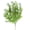 Blue, variant on 1 Pc Artificial Wildflowers Bouquet, 13.39" Faux Plastic Flowers for Window Box Cemetery Decor, Pure White
