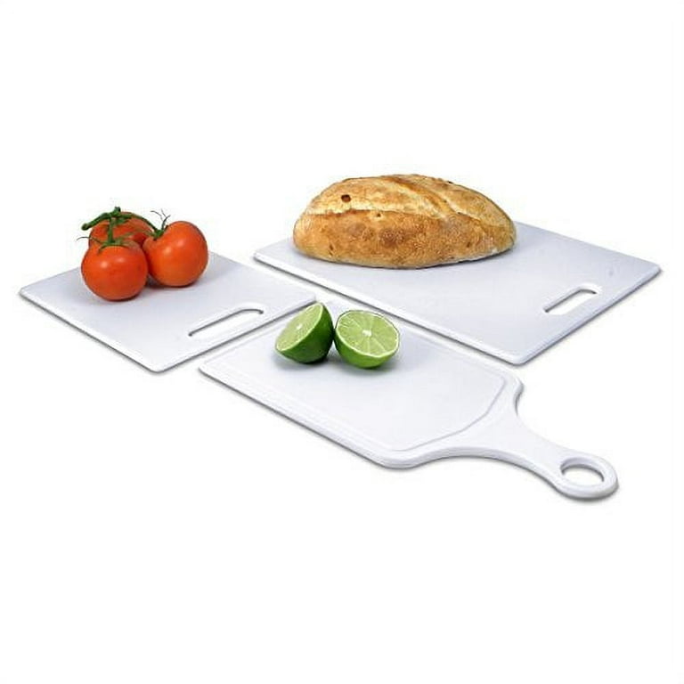Plastic Cutting Coards for Kitchen, 3-Piece Large Cutting Board