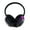 Purple / black, grave digger, variant on Monster Jam Grave Digger Truck Fleece Ear Muffs Newborn to One Size