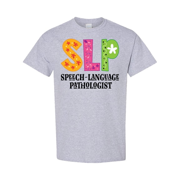 Inktastic Slp Speech Language Pathologist T-Shirt