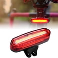 thumbnail image 4 of Luz trasera de bicicleta kusrkot Luz de advertencia recargable compacta, 4 of 7