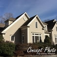 thumbnail image 5 of 16"W x 25"H Cathedral Urethane Gable Vent Louver, Non-Functional, 5 of 11