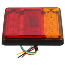 SWETRACE 2Pcs Boat Trailer Lights Plastic Rectangular 1A 4.7x3.7x0.9in