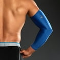Tommie Copper Sport Compression Arm Sleeve, Blue, Large/xl