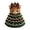 Brown4, variant on Animal Christmas Tree Crochet Kit, DIY Handmade Ornament with Pearl Beads Bow, Beginner Friendly Crochet Craft Set for Adults
