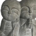 thumbnail image 4 of 15" Two Monks Back to Back Indoor Outdoor Statue, 4 of 4