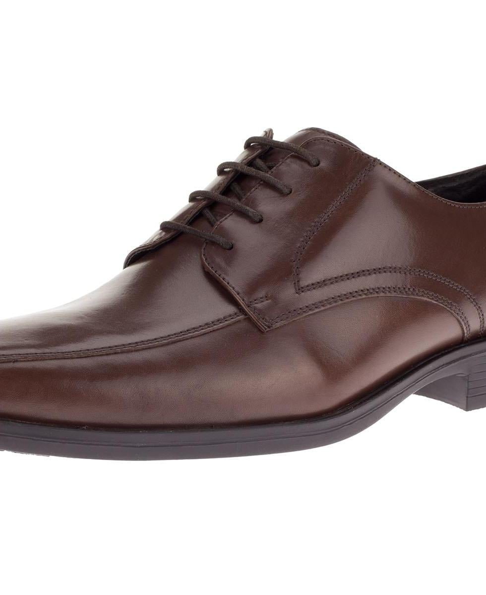 Mens Bradley Brown Leather Oxford Dress Shoe DTI DARYA - Walmart.com