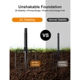 thumbnail image 4 of Ganchos pastorales MuliVid de 85" ajustables, resistentes, paquete de 2, 4 of 7