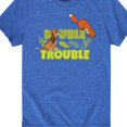 thumbnail image 3 of Disney - The Fox and the Hound - Double Trouble - Boys Youth Short Sleeve Graphic T-Shirt, 3 of 5