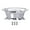 Silver, variant on Aluminium Reusable Stack Motorbike Modified Accessory for XL1200C CV40 Carburetor Motorcycle Air Filter