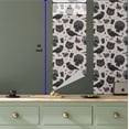 thumbnail image 5 of Ambesonne Halloween Peel & Stick Wallpaper for Home, Black Cat Raven Print, 13"x36", Grey Pale Eggshell and Orange, 5 of 5