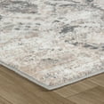 thumbnail image 5 of Rug Branch Atlas Modern Fractal Indoor Area Rug, Beige Grey - 4'x6', 5 of 7