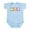 Sky Blue, variant on CafePress - Eat Sleep PR Infant Bodysuit - Baby Light Bodysuit, Size Newborn - 24 Months