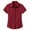 504_Red, variant on Jxximdong Button Up Shirts Women Women'S Shirt Short Sleeve Elastic Slim Breathable Comfortable Shirt Red Spring Tops M