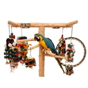 New Large NU Perch Parrot Climbing Tree