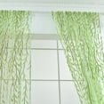 thumbnail image 3 of DYstyle Elegant Printed Voile Sheer Rod Pocket Single Curtain Panel, 3 of 4