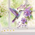 thumbnail image 2 of Dsscvnef Hummingbird Art Hanging Set Rhinestone Double DIY Acrylic Paintings for Home Garden Wall Window Ornament Special Shape Design, 2 of 7