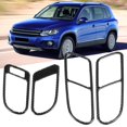 thumbnail image 4 of Interior Door Handle Trim Inner Door Handle Frame Door Handle Decor Door Handle Frame Cover Carbon Fiber Inner Door Handle Frame Trim 4Pcs Interior Door Handle Frame Inner Pull, 4 of 8