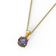 thumbnail image 2 of Collar para Mujer con Cristal Swarovski Solitario– Bañado en Oro 14k- Collar Elegante y Brillante-Collares de Mujer de Moda- Joyería para Mujer de Moda- Regalo especial Ortiz Espinosa Temporada, 2 of 5